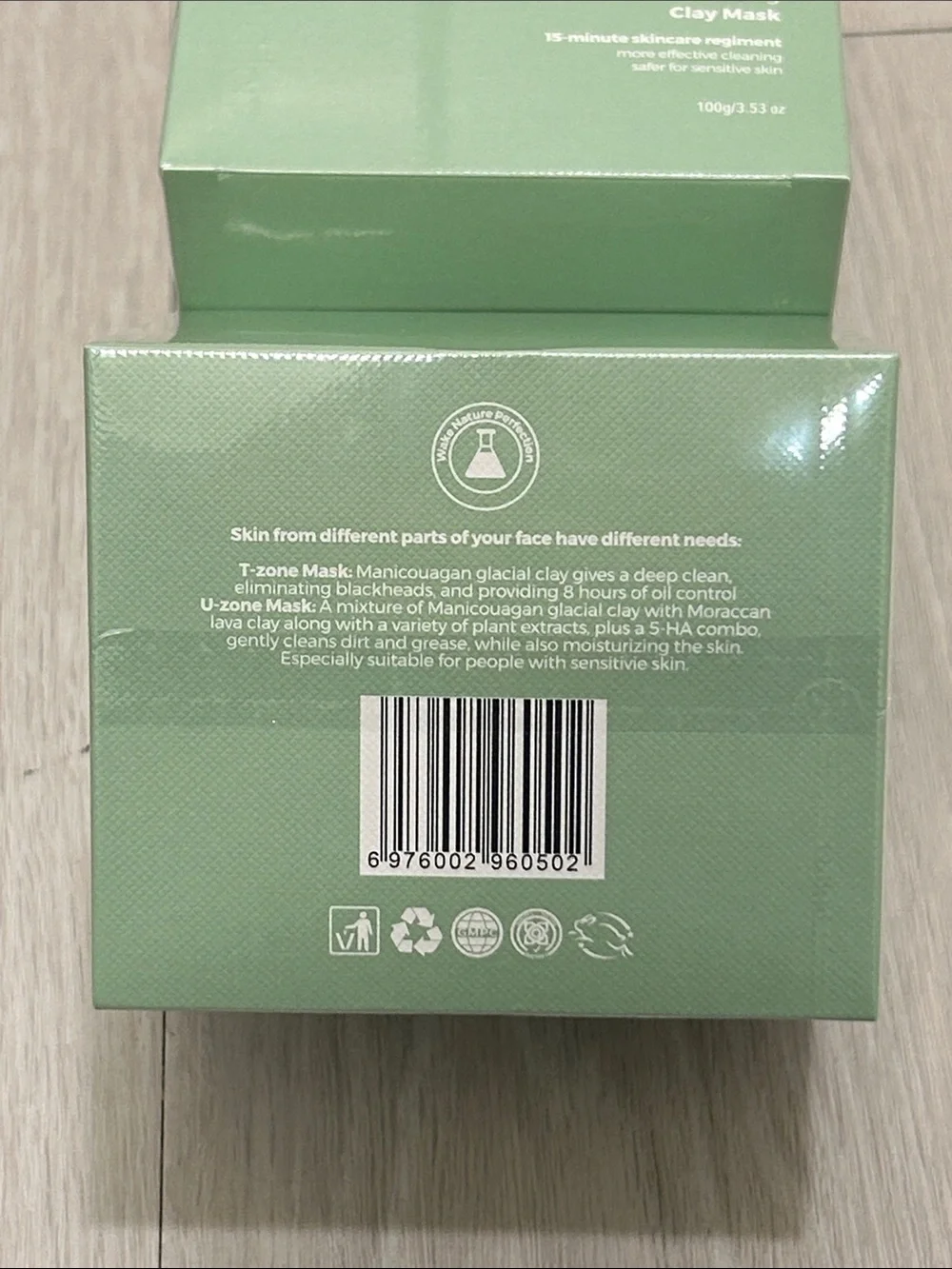 WNP (NWT) Wake Nature Perfection Duo Cleansing Clay Mask
